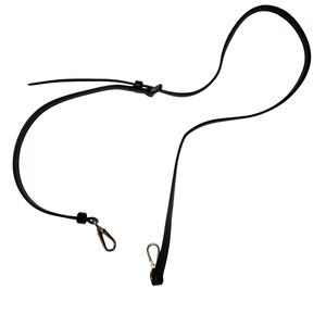 Louis Vuitton Black Leather Strap